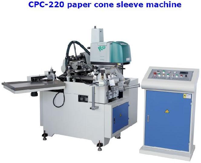 ice cream Paper  cone sleeves making machine