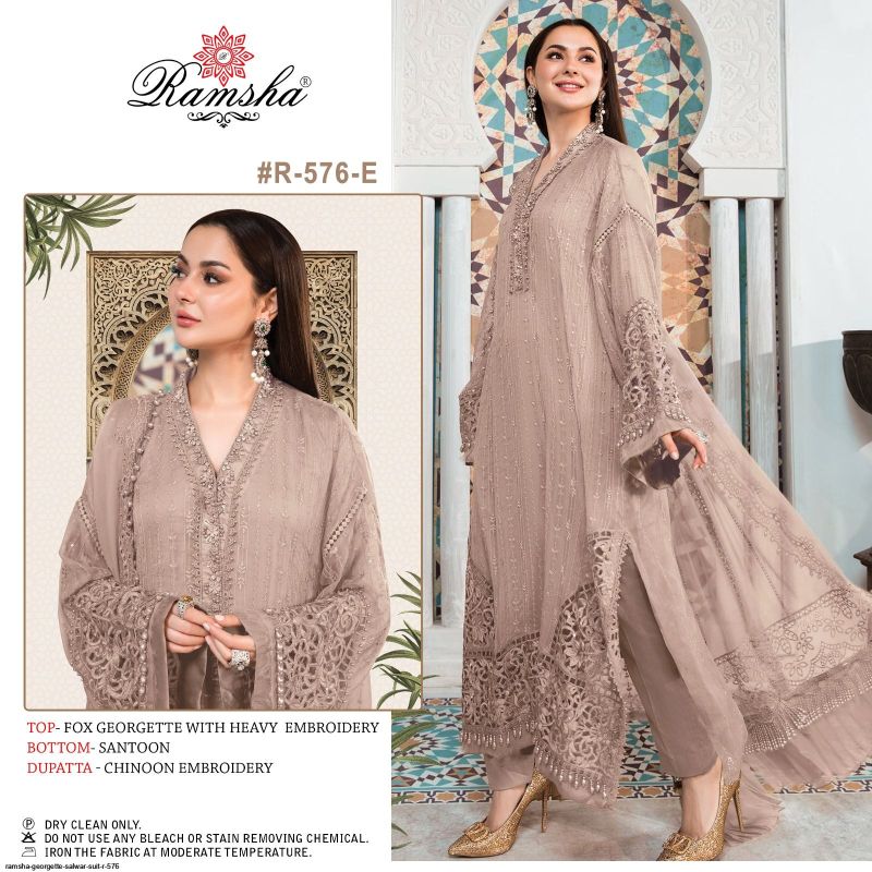 Ramsha r2608 pakistani designer dresses, Gender : Women