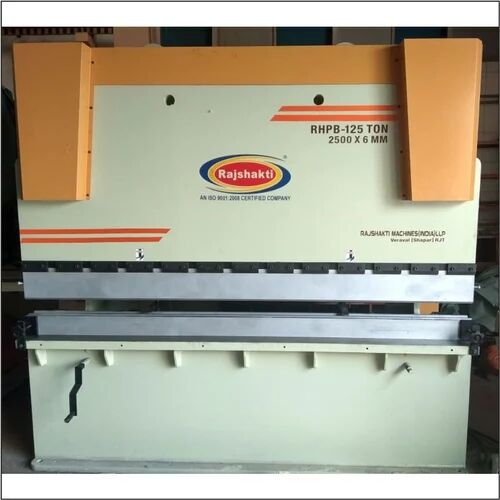 Rajshakti Mild Steel Hydraulic Press Brake Machine, For Industrial, Capacity : 125 Ton