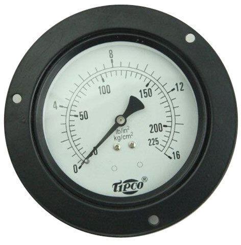 Mild Steel Vacuum Gauges, Display Type : Analog