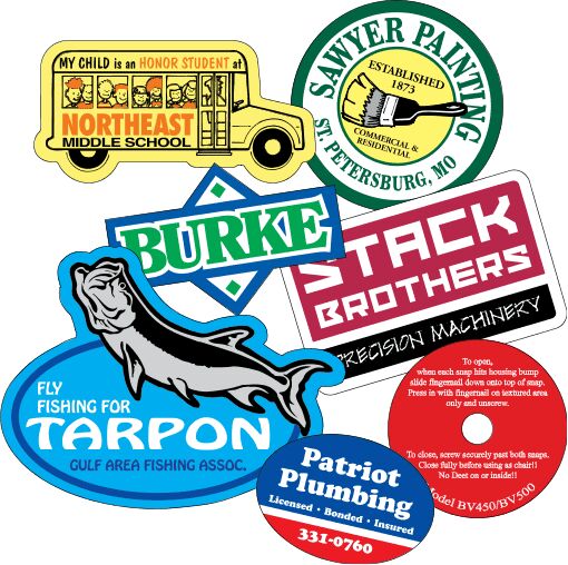 Epoxy Promotional Sticker, Shape : Customized, Rectangular