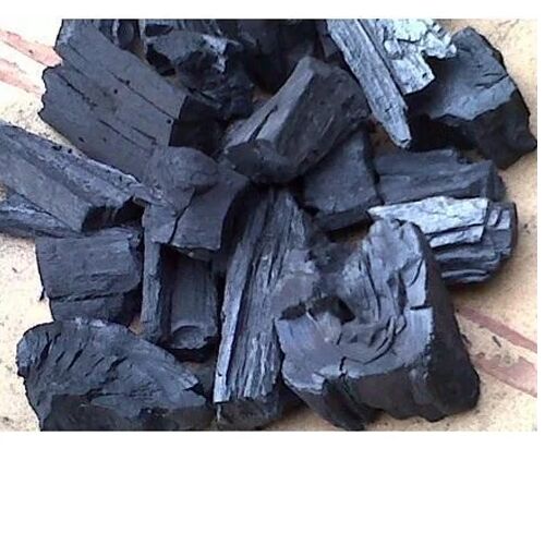 Wood charcoal, Color : Black