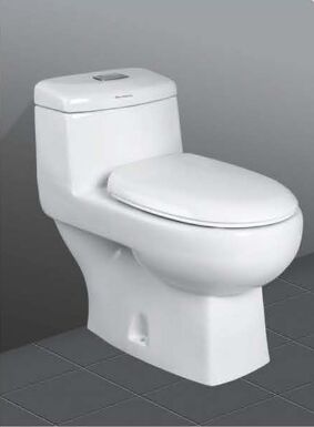 Ceramic One Piece Water Closet, for Toilet Use, Size : Standard