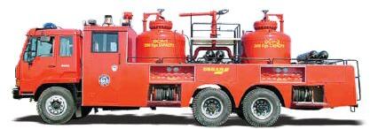 DCP Fire Tender, Color : Red