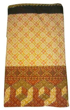 Printed Kantha Bed Cover, Color : Multicolor