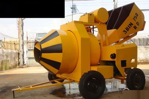 Mild Steel Reversible Mixer Machine, For Construction