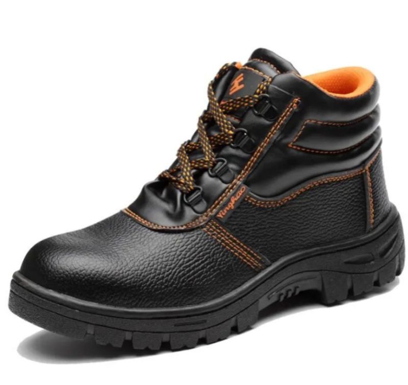 Safety Work Shoes Leather Anti-Puncture