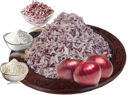 Ekaksh dehydrated red onion granules, Certification : APEDA, FIEO