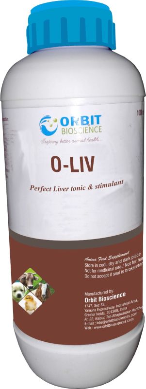 Natural o-liv liver tonic, for Animal Food