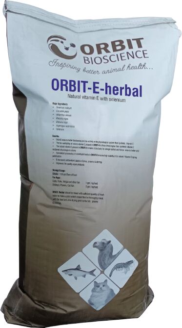 Orbit e herbal poultry feed additive, Color : Light White