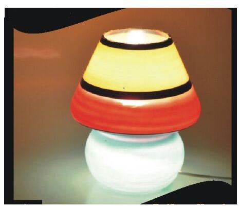Glass Electric Table Lamp