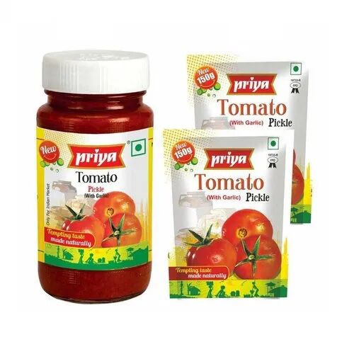 Tomato Pickle, Packaging Type : Bottle Pouch