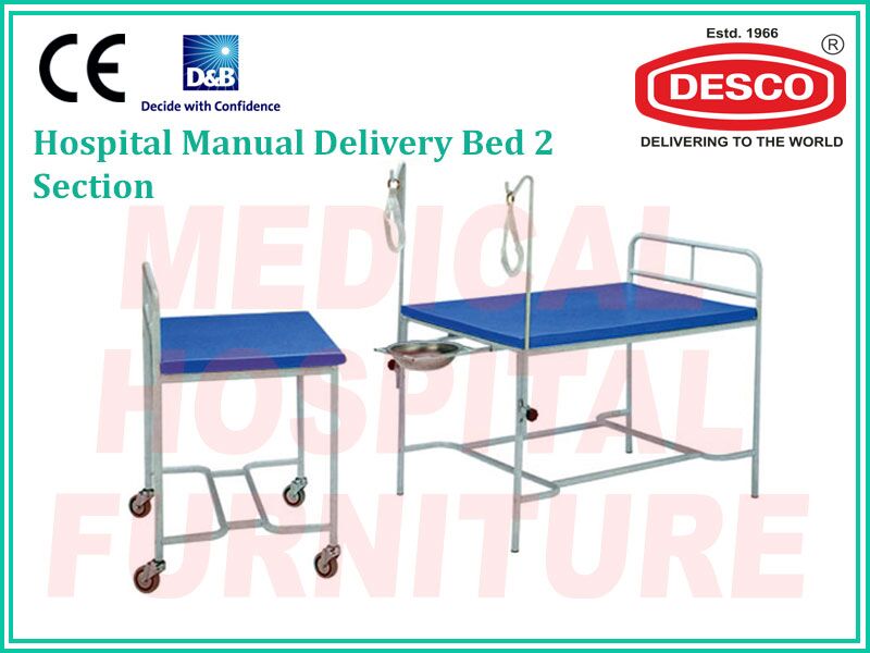 Mild Steel MANUAL DELIVERY BED