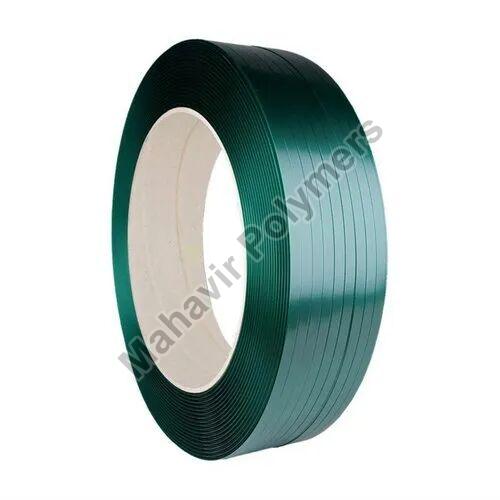 Emboss Reprocessed PET Strap, Color : Dark Green