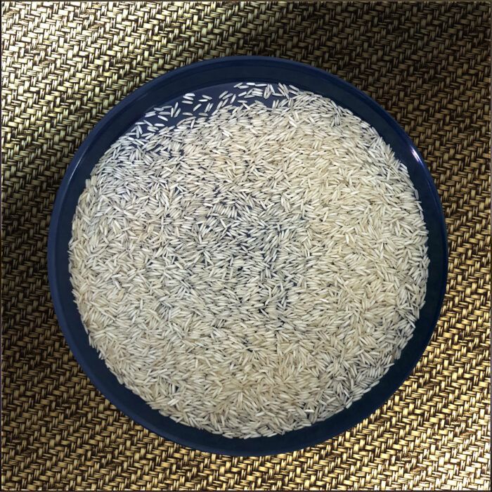 Organic 1718 Steam Basmati Rice, Color : White