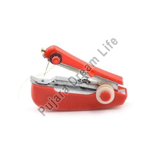 Manual Mini Stapler Sewing Machine, Color : Red