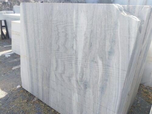 Non Polished Nizarna White Marble Slab, for Flooring Use, Feature : Dust Resistance, Good Quality