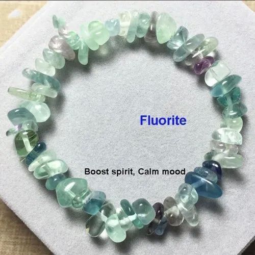 Marka Jewelry Fluorite Chips Bracelet for Jewellery