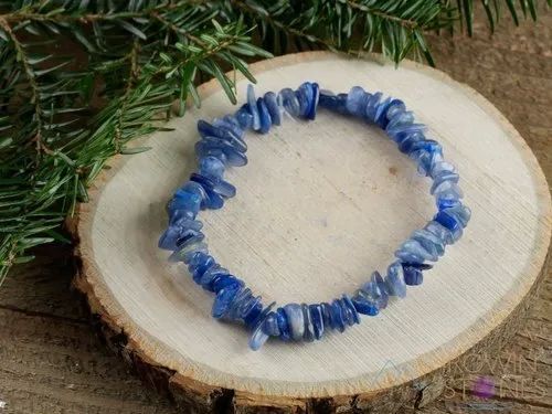 Marka Jewelry Kyanite Chips Bracelet for Healing, Serenity, Peace