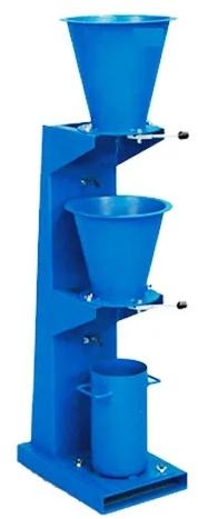 Blue Manual Mild Steel Rajco Compaction Factor Apparatus
