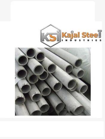 Stainless Steel Seamless Pipe, Shape : Round