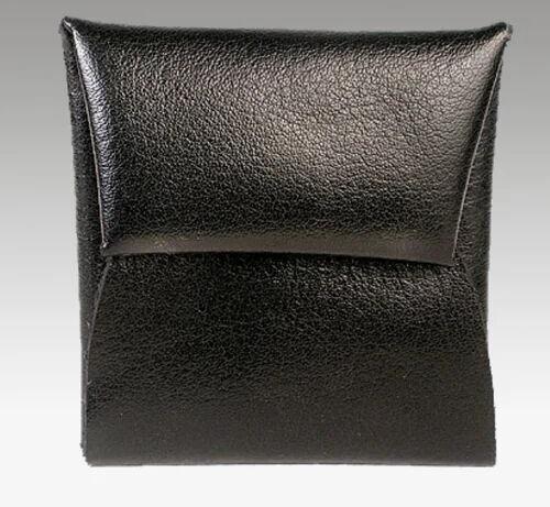 Square Coin Purse, Color : Black