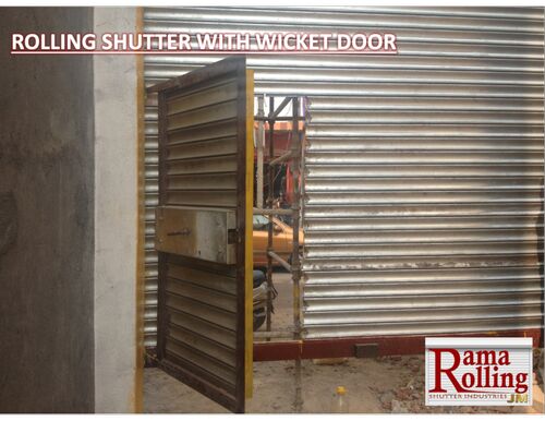 Rectangular Mild Steel Wicket Door Rolling Shutter