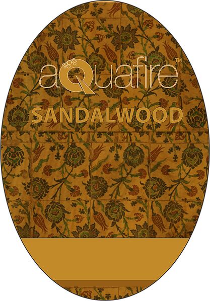 Aquafire Sandalwood Car Dangler