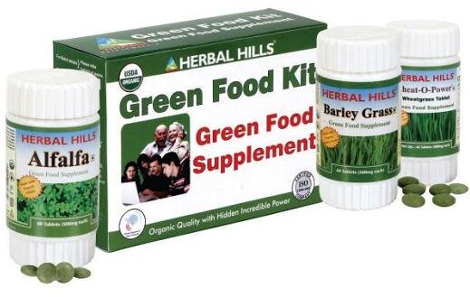 Herbal HIlls Green Food Supplement Kit