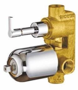 Silver Round Polished Brass Ranger Single Lever Diverter, for Bathroom, Style : Modern