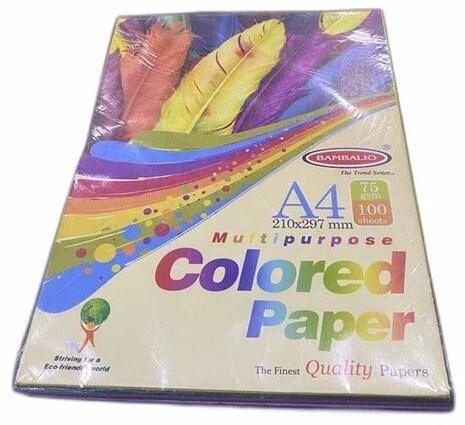 A4 Colored Paper, Color : Multicolor