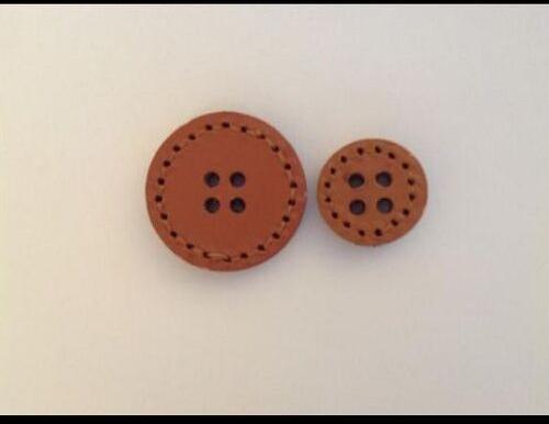 Real Suede Leather Toggle Buttons, Packaging Type : Box, Packet