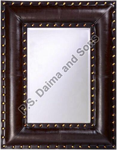 Plain Polished Leather Photo Frame, Frame Shape : Rectangular