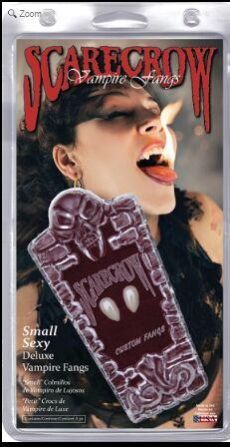 Sexy ScareCrow Fangs Small