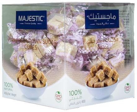 Wrapped Brown Sugar Cubes 400g