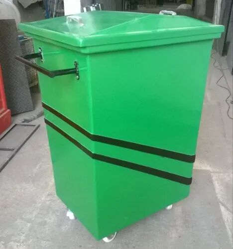 FIBRECRAFTS INDIA Color Coated Industrial Dustbin, for Hospital