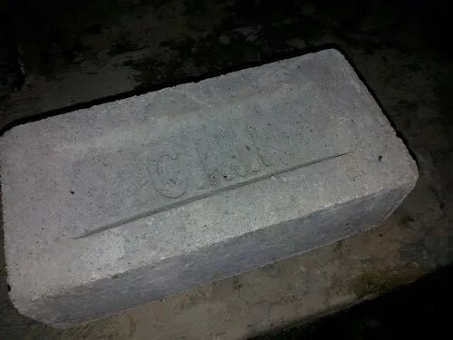 Rectangular Cement Concrete Brick, Color : Gray