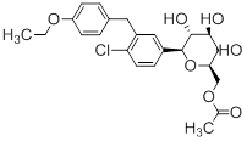 Dapagliflozin Mono Acetyl impurity