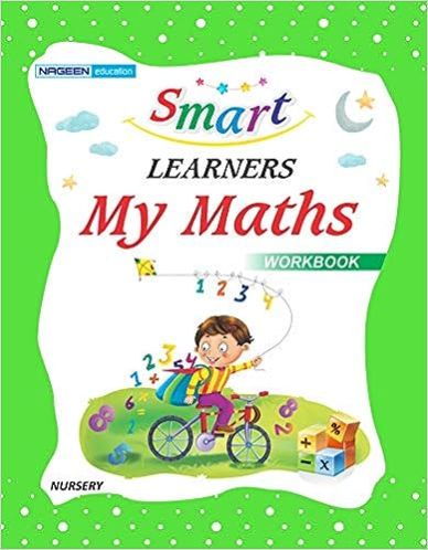 Nursery Maths Workbook Smart Learner, Size : 36 × 23 × 0.2 Cm