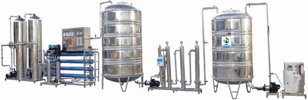 1000-2000kg Electric packaged drinking water plant, Certification : CE Certified