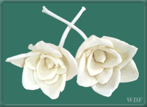 Decorative Sola Bumbay Rose with Wick