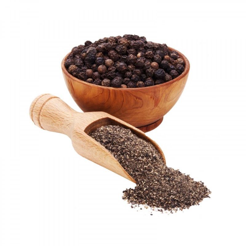 Blended Natural Black Pepper Powder, for Cooking, Spices, Food Medicine, Packaging Type : Plastic Packet