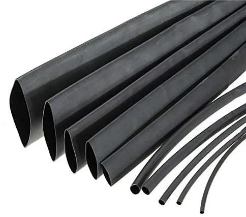 PVC Heat Shrink Sleeves, Color : Black