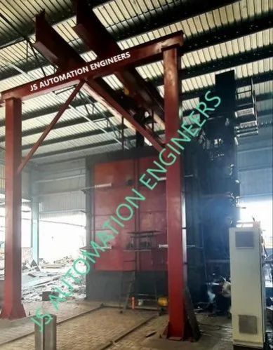 Hanger Shot Blasting Machine, for To Clean Dust, Rust, Paint, Laminate Surface, Casting Forging, etc.