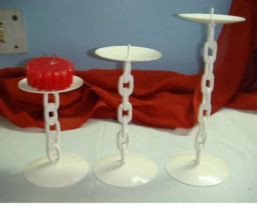 Iron Candle Holder, Mounting Type : Table Top