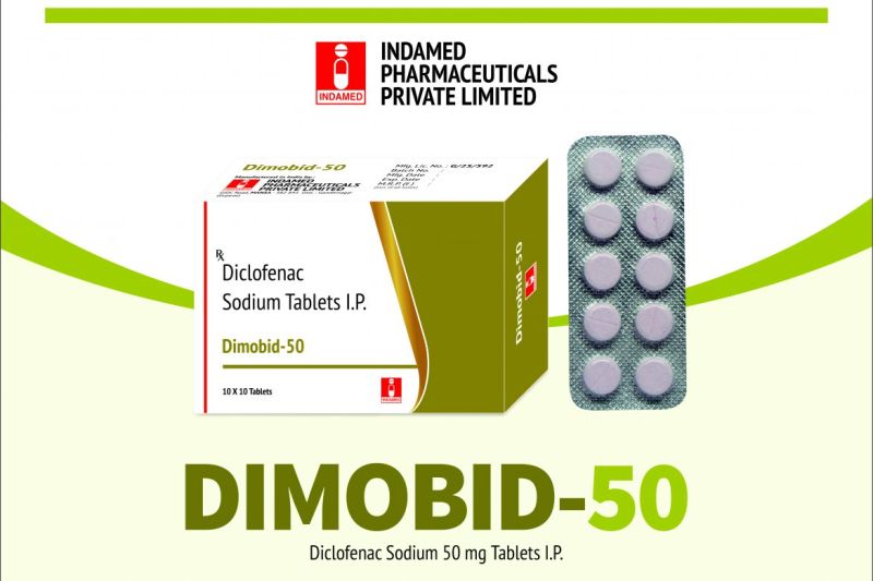 Dimobid 50mg Tablet, Packaging Type : Strips