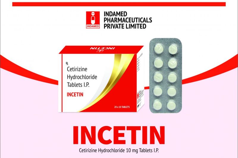 Incetin 10mg Tablet, Purity : 99%