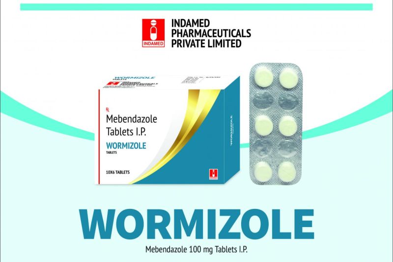 Wormizole 100mg Tablet, Purity : 99%
