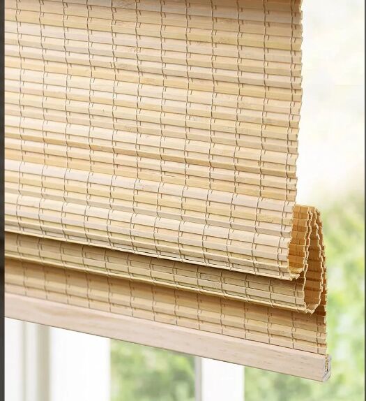 Bamboo Roman Blinds