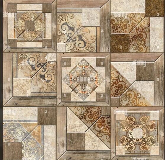 Cream Quartz Glossy Galicha Floor Tile, for Flooring